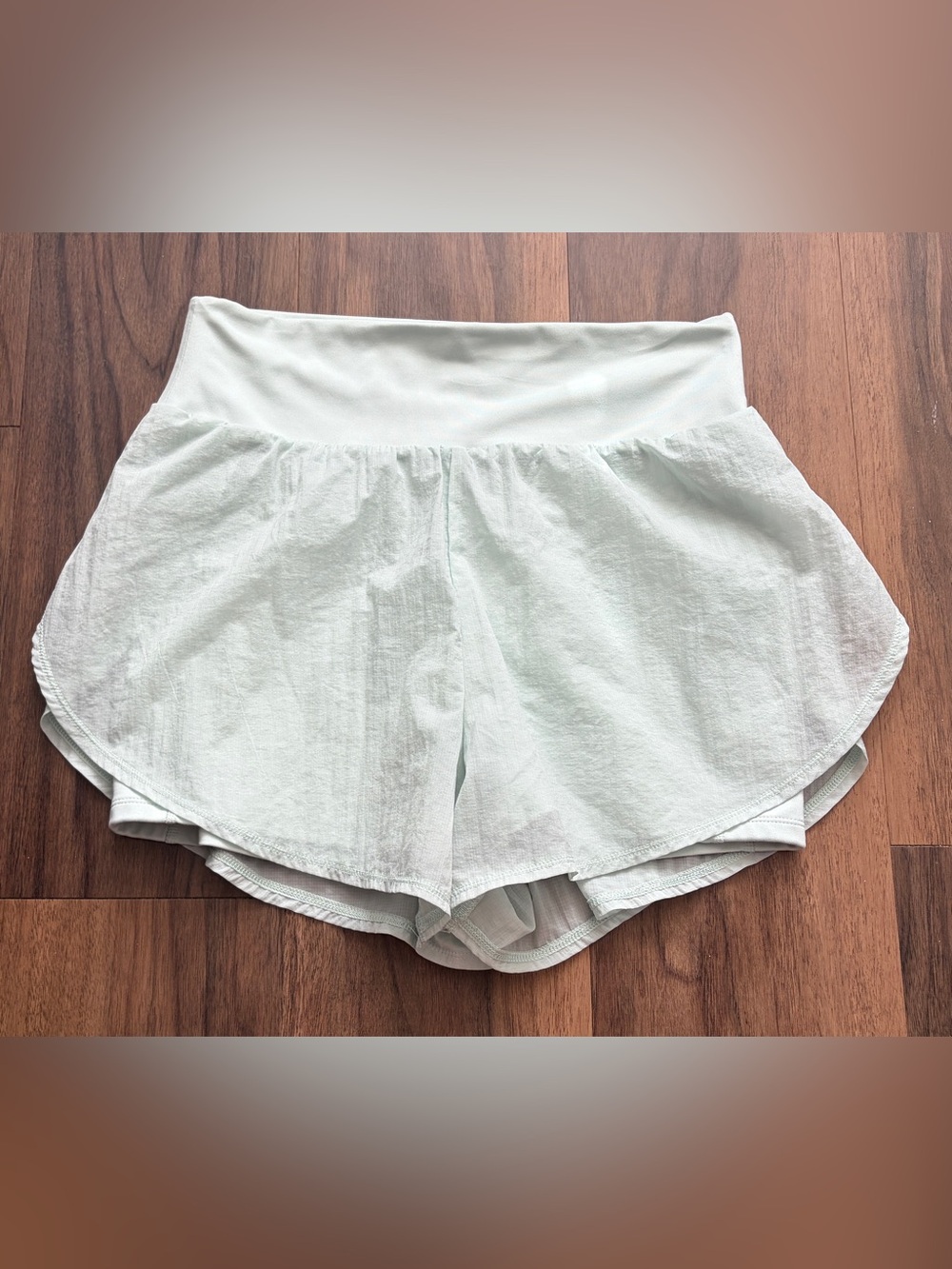Mint All in Motion Athletic Shorts